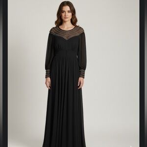 Elegant Black Evening Dress – Size L-XL (US) / 48 (EU)
Brand New with Tags